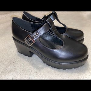 Dark Sai Mary Janes
